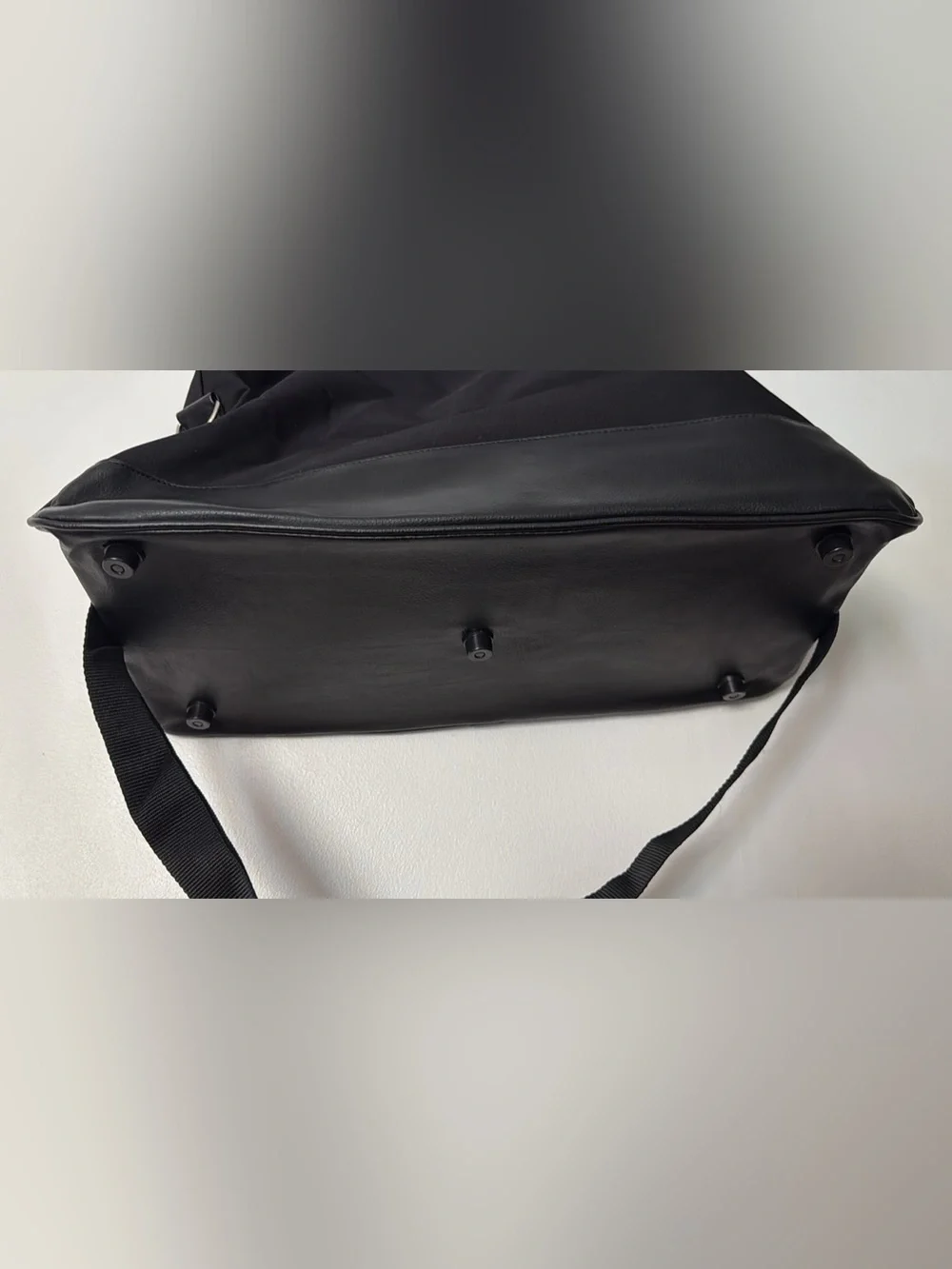 Calvin Klein Black Embossed Logo Accessory Panel